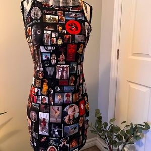 Beyoncé Collage Bodycon Mini Dress